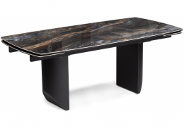 Керамический стол Маре 200(260)х100х77 neodom titanium lawa nero / черный (100x77)