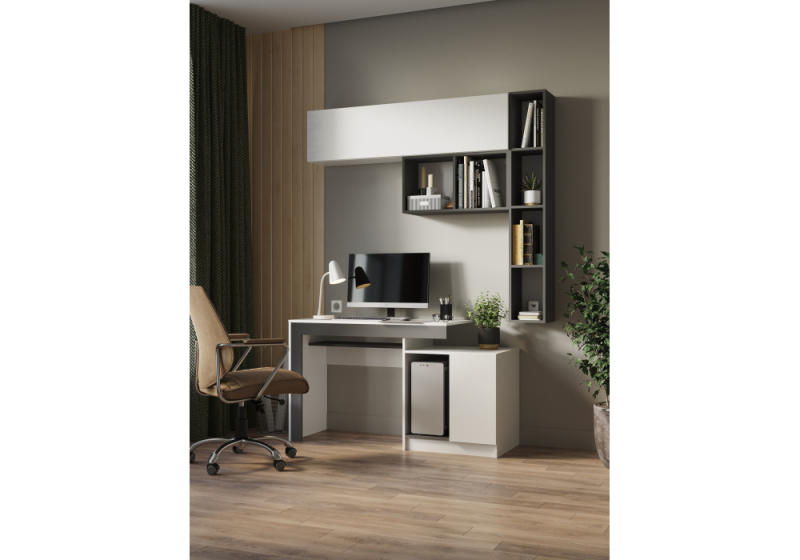Прихожая Модена-2 графит (72,4x24,4x37)