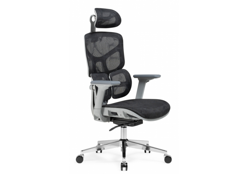 Офисное кресло Samur black / gray (70x70x128). 