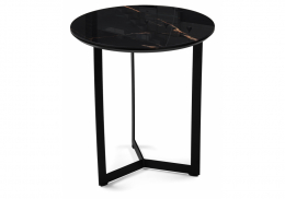 Журнальный стол Роб D-450 обсидиан / черный (45x50)